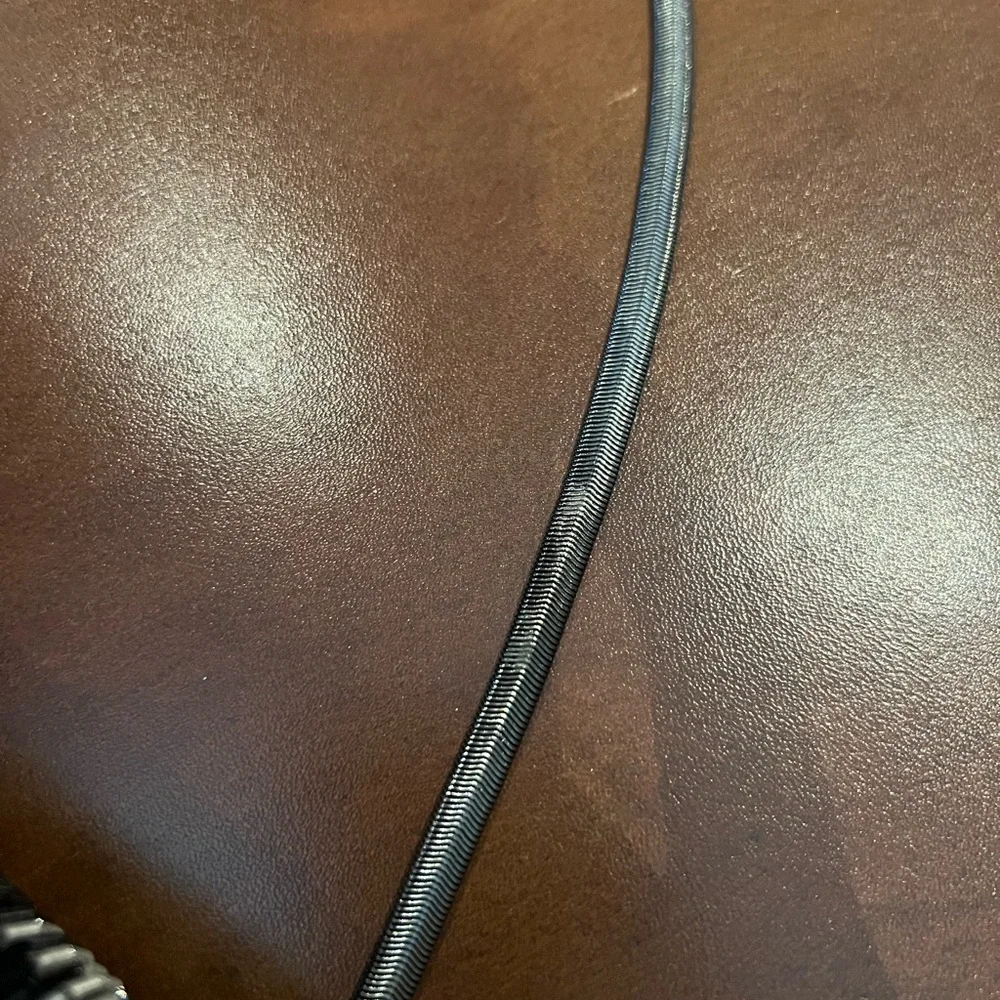 Preowned Inge Christopher Evening Bag With Black, Gray/blue,  And Silver Beads - Picture 7 of 11